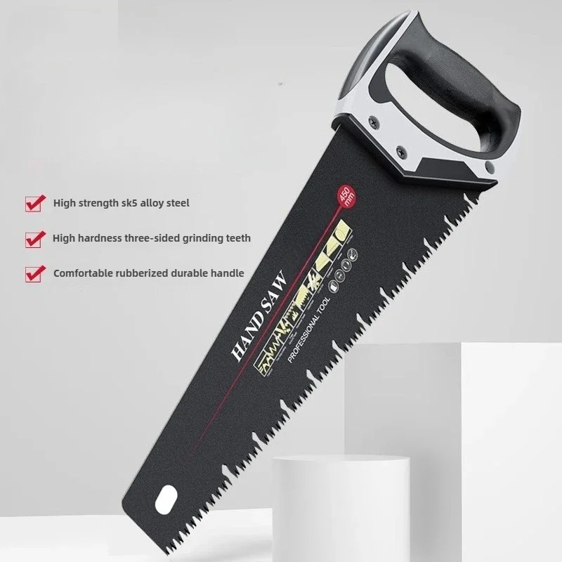 Universal 16/18/20inch Steel Woodcutting Handsaw 400/450/500mm Serration Long Timber Saw For Wood Cutting Hand Tool