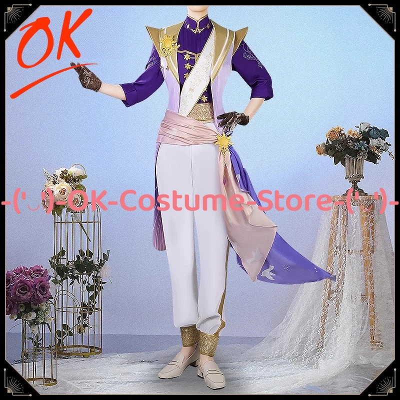 [Tamaño personalizado] Disfraz de Twisted Wonderland Deuce SpadeCosplay, traje de personaje del juego de Anime, uniforme de fiesta de Carnaval y Halloween