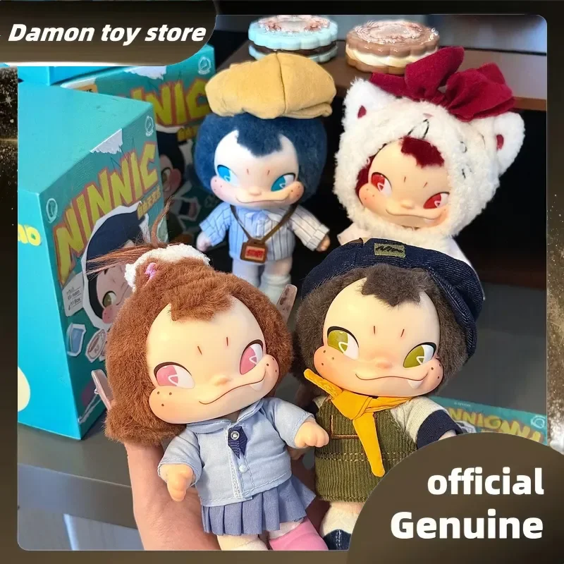 

Подлинная плюшевая слепая коробка Ninnic Wild Free Series, милая виниловая сумка, игрушка-кулон, кукла Ninnic Mystery Box, модные игрушки, подарки для девочек