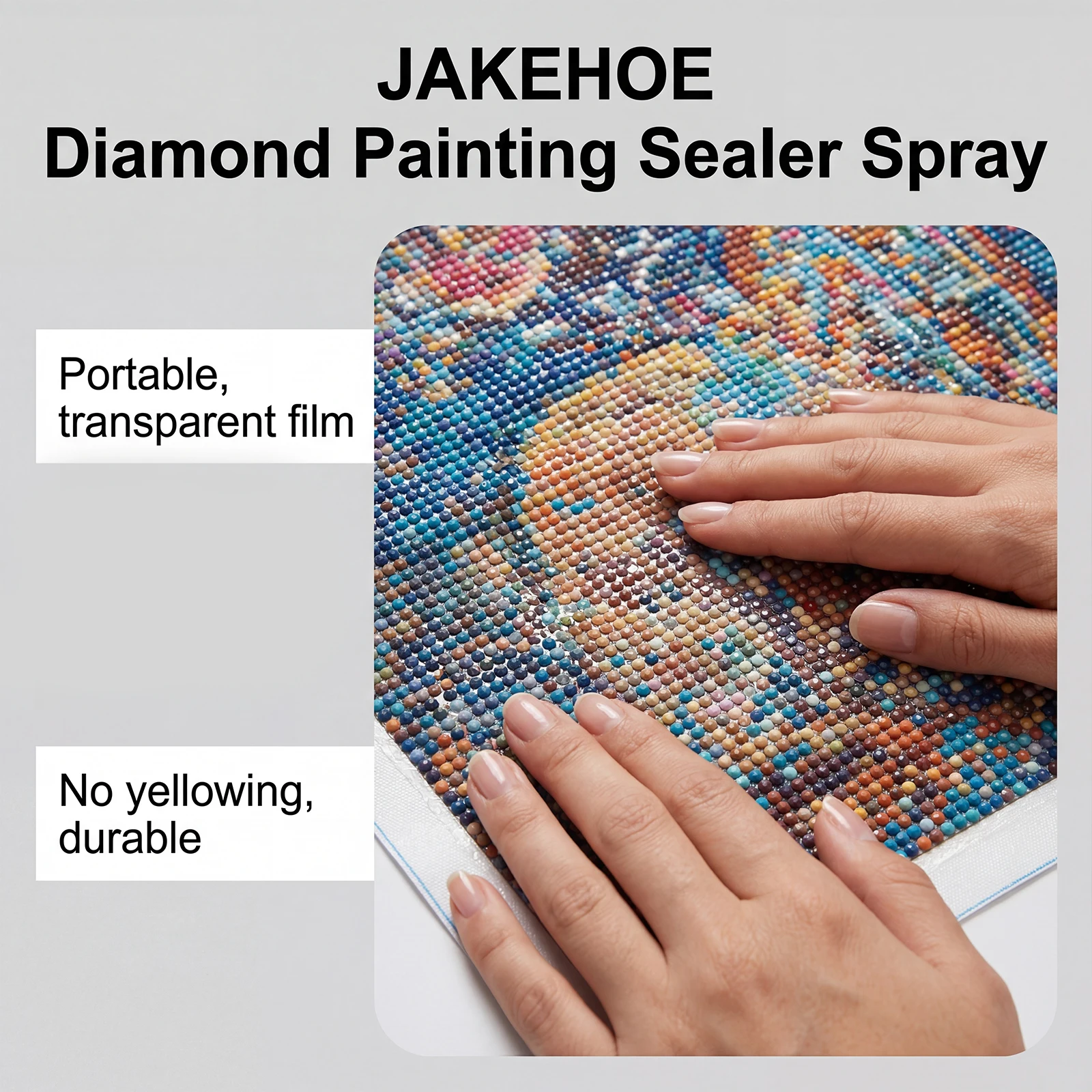 5d Diamond Painting Sealer Spray Quick Cure Clear Protective Film Dust Proof Anti Fading Diamond Sparkle Long Lasting Gloss