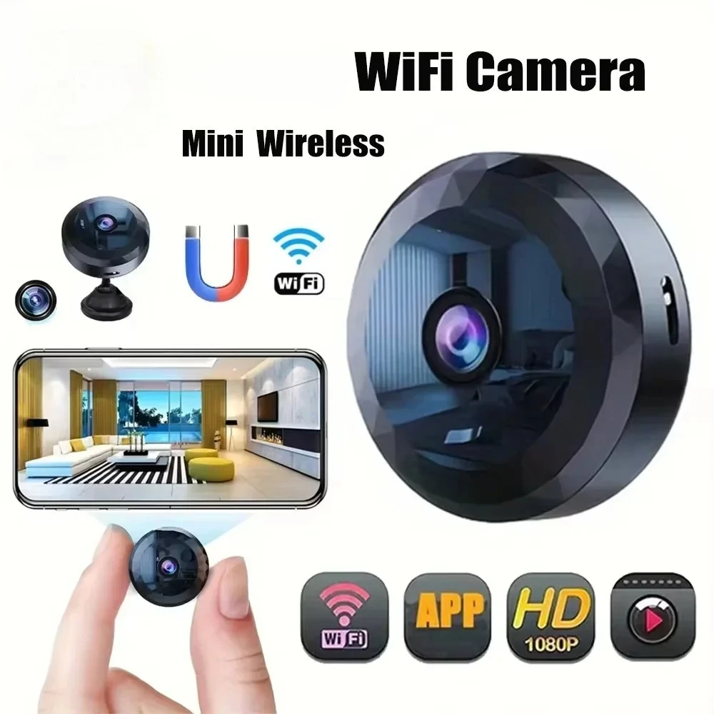 

Wireless A11 Camera Mini WiFi Monitoring 1080P HD Video Security Camera Rechargeable Battery Motion Detection Camera New