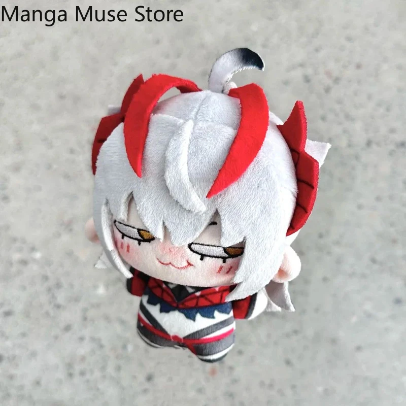 

Latest 10cm Super Cute Cosplay Arknights Anime Game Character Wisadel Plush Body Cartoon Bag Keychain Pendant Decor Plushie