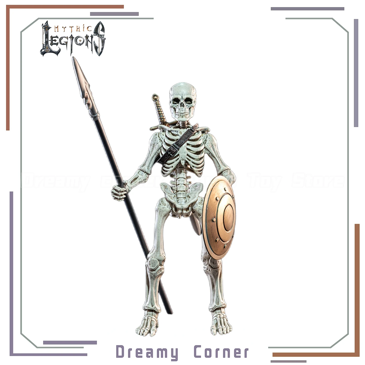 

【In Stock】Original Four Horsemen Studios Mythic Legions 1/12 Action Figure Skeleton Legion Builder 2 Model Toy Gifts