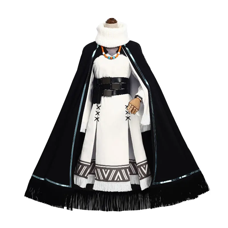 Jeu Arknights Pramanix Player Snow Battle Imbibé Uniforme, Robe Cosplay Costume, Ensemble Complet, Costume d'Halloween