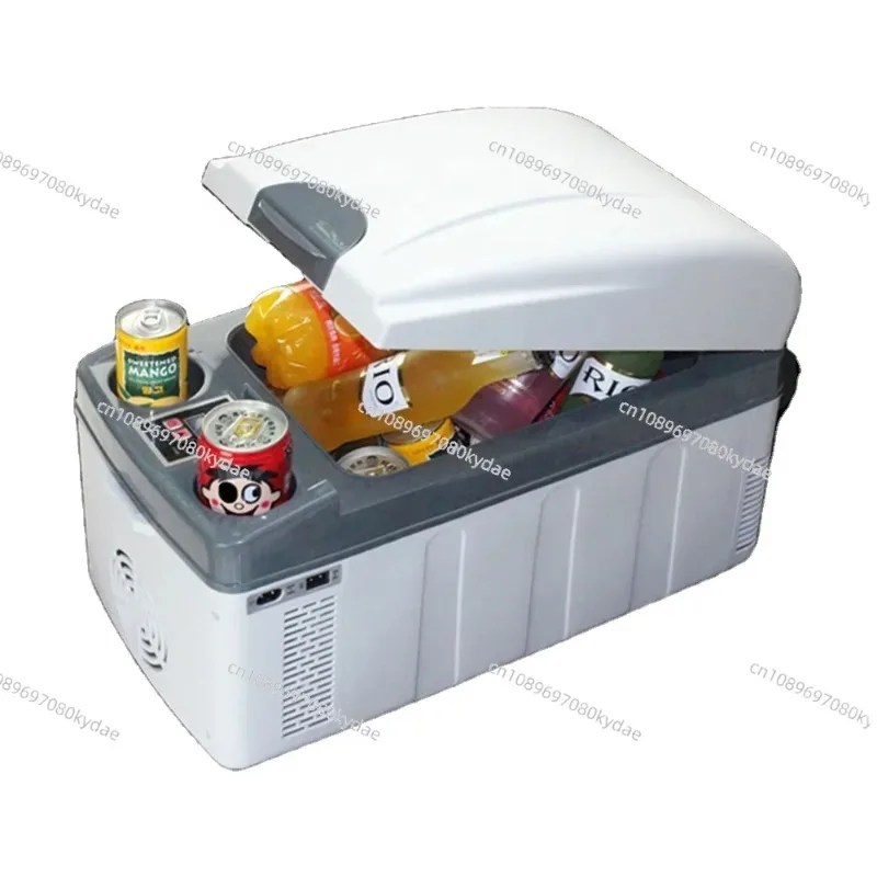 Car Freezer 20L Large Capacity Fridge Refrigerator Car Fridge 12V/24V/220V Cooler Heater Universal Vehicle Accessories