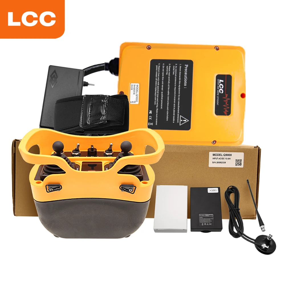 TLF Q9000 عصا التحكم راديو التحكم عن بعد 1 الارسال و 1 صناعة الاستقبال التحكم عن بعد للرافعة