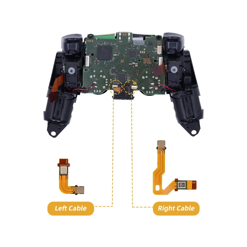 1Pair Microphone Flex Cable Replacement For PS5 Handle Inner Mic Ribbon Cable For PS5 V1 V2 Controller