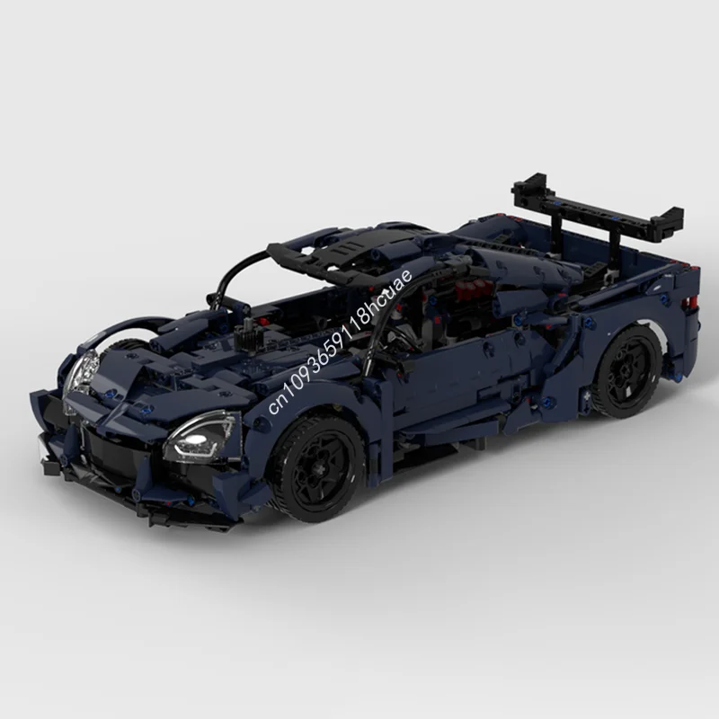 1245pcs MOC Corvette C8 ZR1 Technic Model Building blocks Birthday Brick creative toys Kids DIY Architecture Christmas gifts