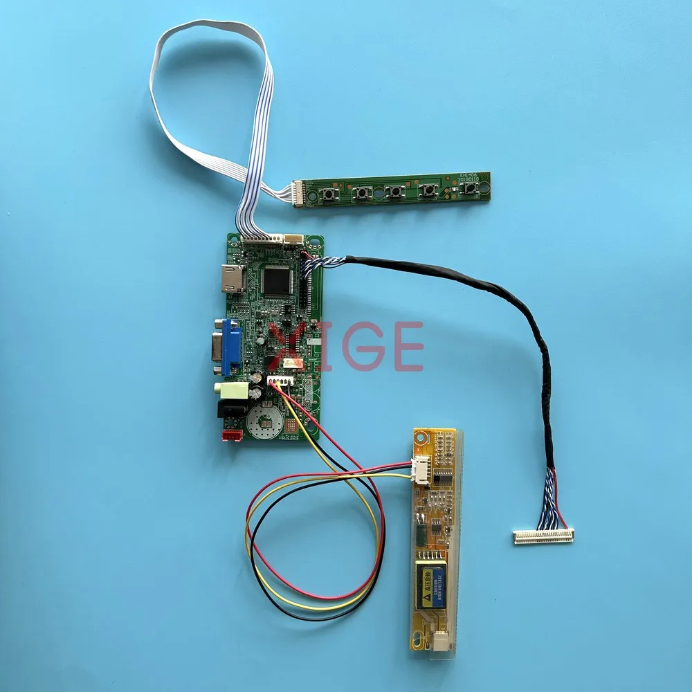 Matrix Driver Controller Board Fit LP154W01-A1/A3/A5 LP154W01-TL LCD Display 1CCFL HDMI-Compatible Kit 1280*800 LVDS 30-Pin VGA