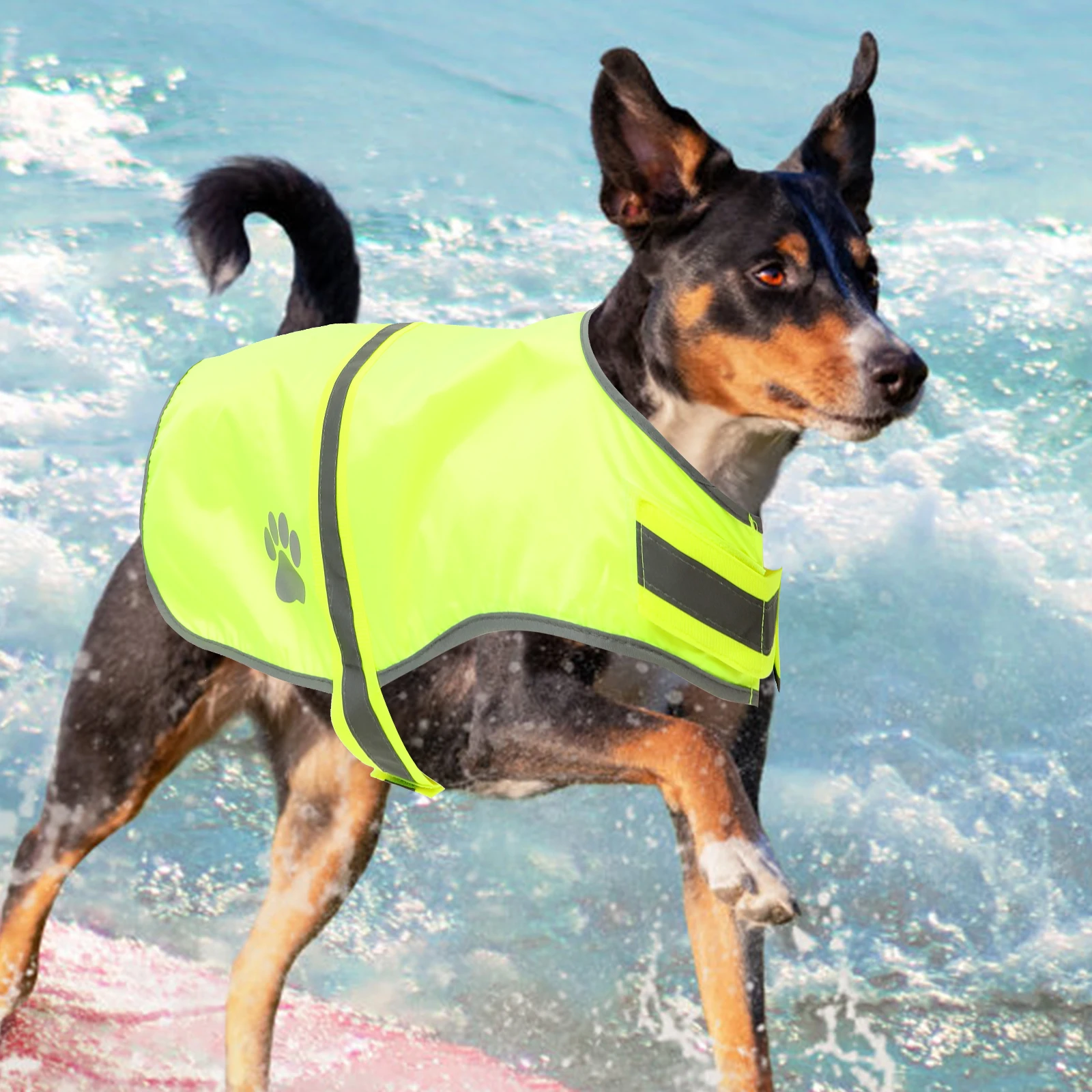 

Pet Reflective Vest Oxford Cloth Dog Jacket High Visibility Safety Dog Vests For Large Dogs Pet Safety