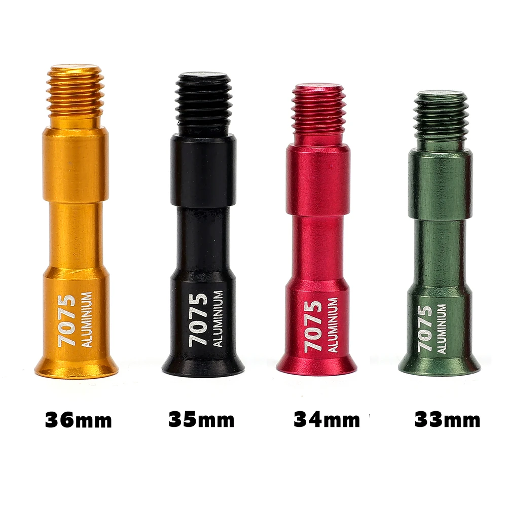

8 штук высокоточных осей для роликовых коньков из алюминия 7075, для слалома, 8*33, 34, 35, 36 мм, с винтами и болтами для колес