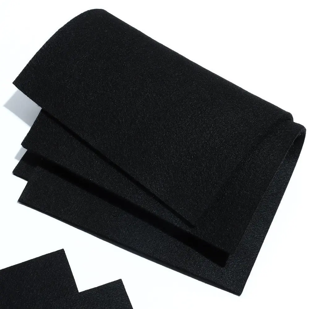 Black Carbon Fiber Felt Fireproof Flame-retardant Welding Protective Blanket High-temperature Resistant Felt Torch Shield Mat