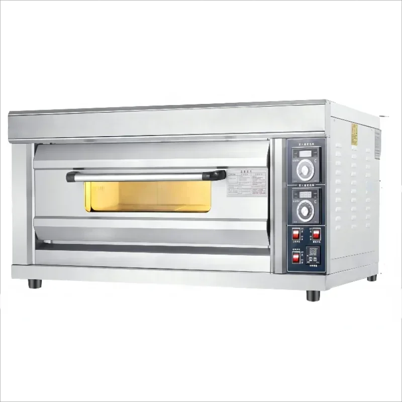 Hot Sales2 Trays Rotary Oven Commercial Pizza Oven Mini Single Deck Electric Oven