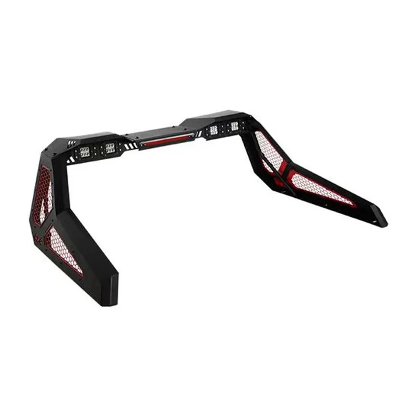 

Decorative Roll Bar for Nissan Navara & Chevrolet GMC Pickup - Custom Dual-Side Mesh Bed Guard