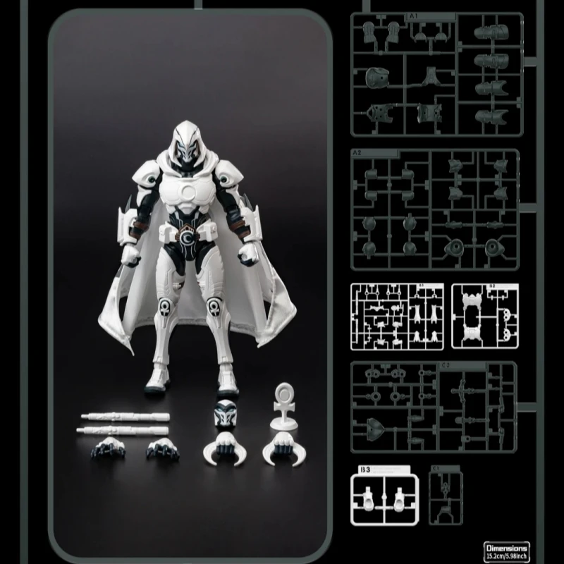 Hot Blokees Marvel Rivals Moon Knight Rocket Raccoon Champion Class Action Figure Model Kits Classic Hero Collectible Toy Gift - view 3