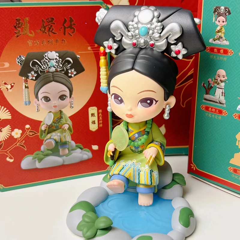 

TV Empresses In The Palace 2 Blind Box Zhen Huanzhuan Mysterious Surprise Figure Guess Bag Anime Doll Model Toys Gift Ornament