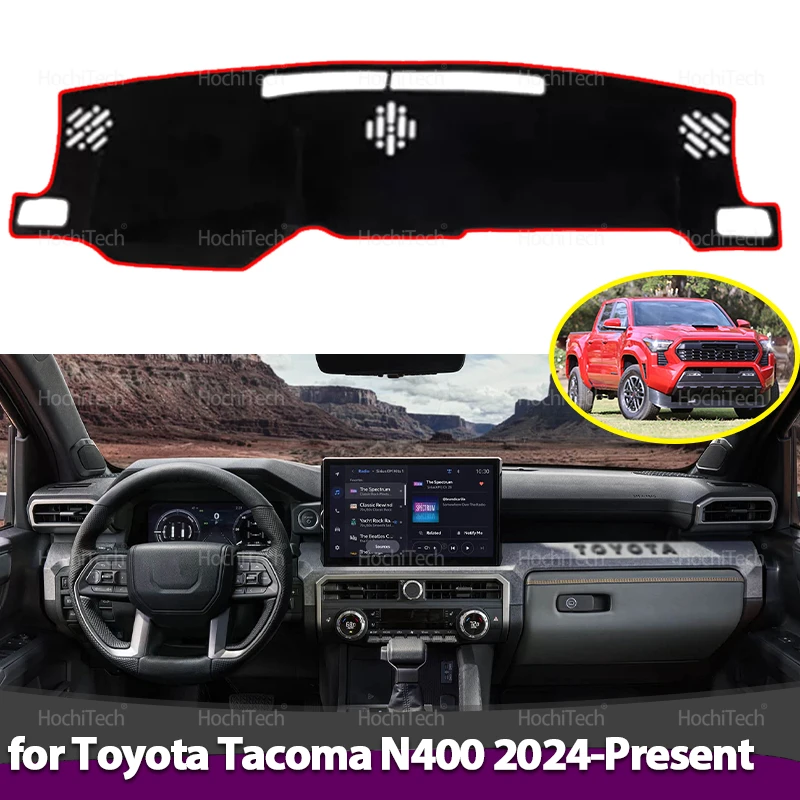 Auto Armaturenbrett Abdeckung Dash Board Matte Teppich Pad Sonnenschirm Cape Kissen Für Toyota Tacoma N400 4 Gen 2024 2025-geschenk