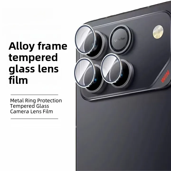 

1 комплект металлических защитных рамок для линз Honor Win RT и защитная пленка для линз Honor Win с полным покрытием, высокопрозрачные стеклянные линзы Honor Win