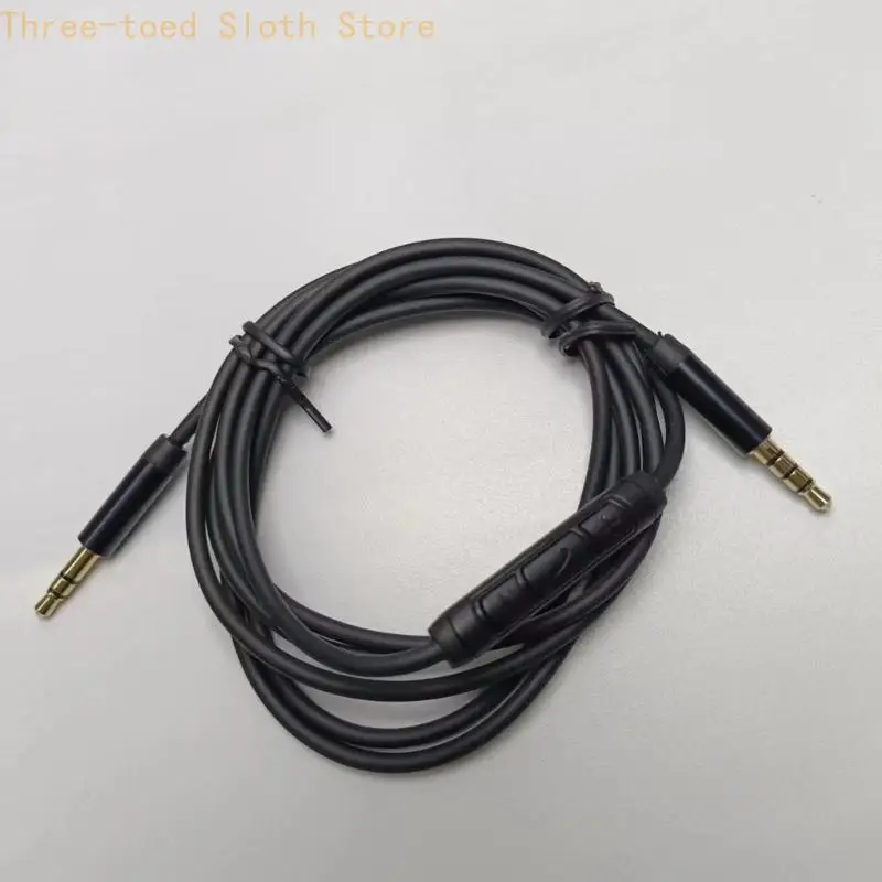 Hochwertiges 3,5-mm-Aux-Kabel für die Kopfhörer WH1000xM5, WH1000xM4, WH1000xM3, WHCH710N E74A – Detail 2