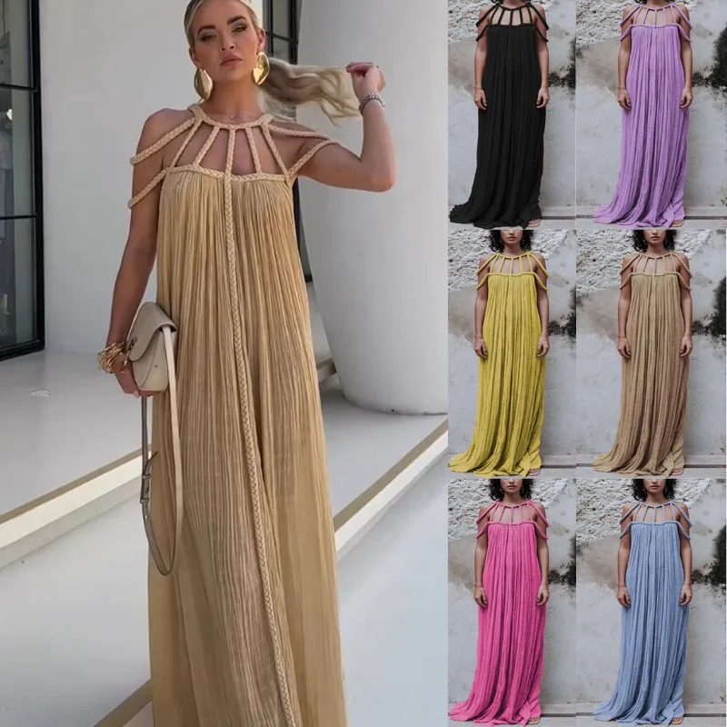 

Bodycon Dress for Women Europe and America Spring and Summer New Pattern Party Camisole Leisure Fashion Sexy Wrap The Buttocks