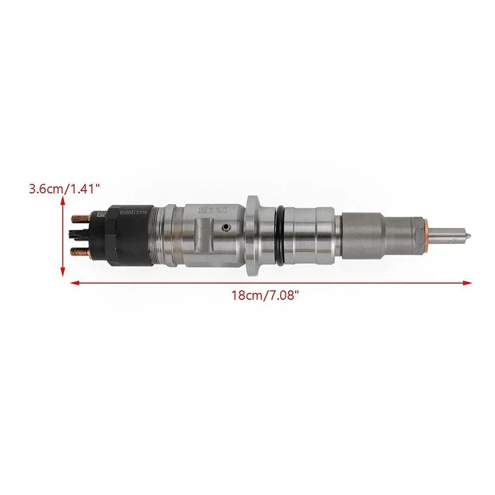 0445120188 New Diesel Common Rail Fuel Injector for 11-17 Do-dge Cum-mins 6.7L CAB CHA-SSIS 0986435574