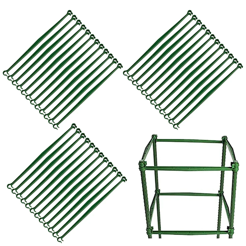 Plant Support Clips Plant Stake Arms Custom Support Structure Flexible Configurations Reusable Outdoor Plant Support
