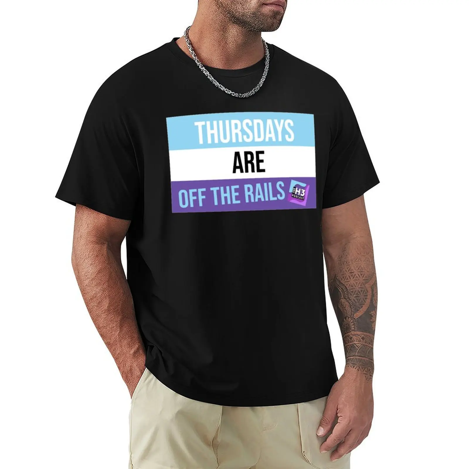 

H3 Podcast T-Shirt man t shirt vintage anime shirt kawaii clothes T-shirts oversize mens designer clothes