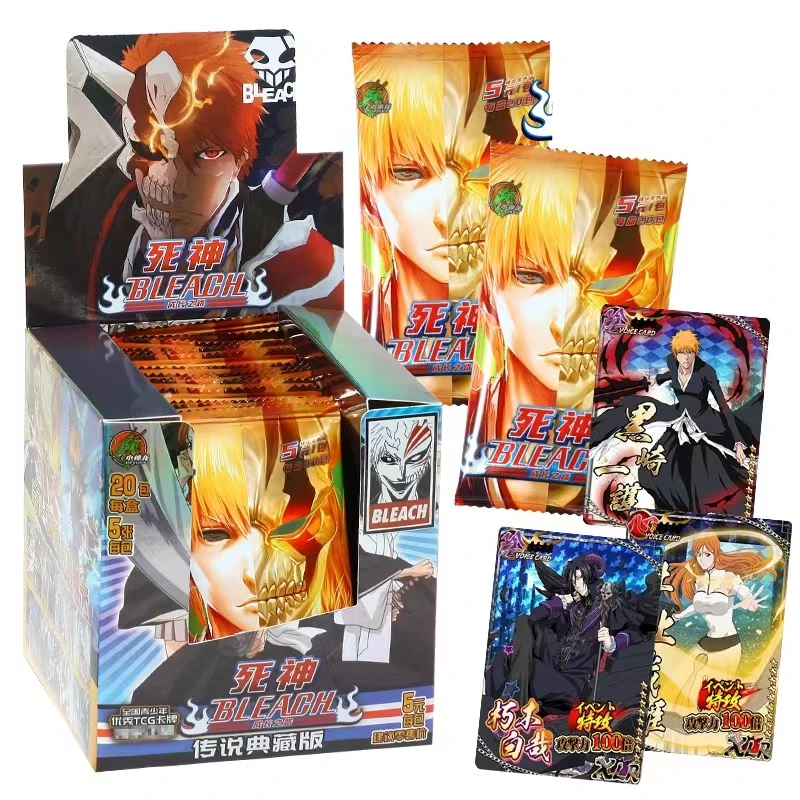 

BLEACH Anime Game Peripheral Collection Edition Growth Road Series Card Collection Limited Edition Card Box Toy Birthday Gift