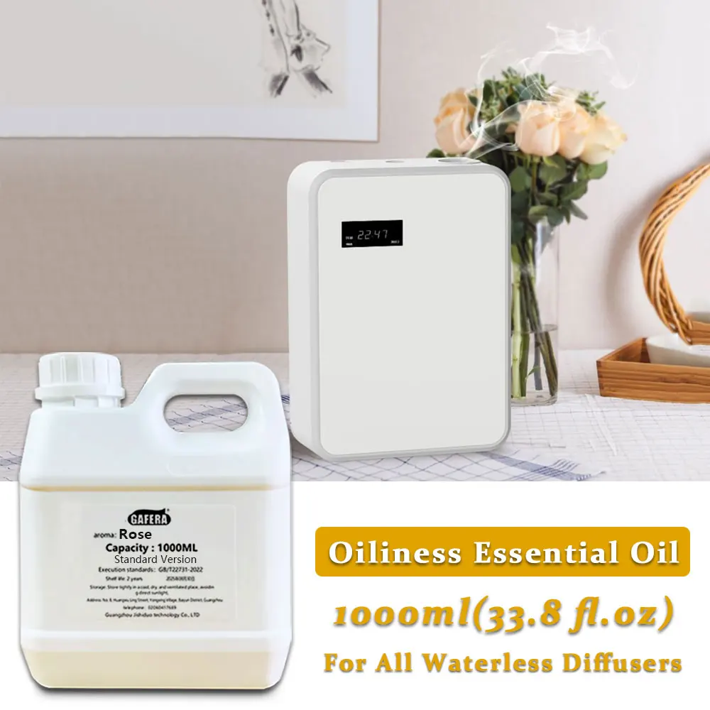 

Эфирные масла GAFERA 1000 мл (33,8 жидких унции) Rose/Kempinski — для всех безводных диффузоров, ароматерапевтическое масло для диффузора в отеле