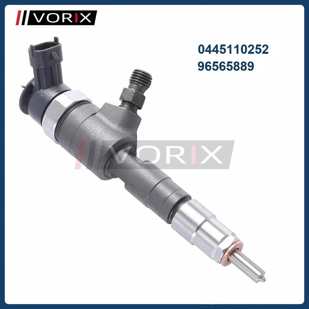 

Diesel Fuel Injector 0445110252 0 96565889 for Ford Citroen Peugeot 1.4 1.6 Tdci