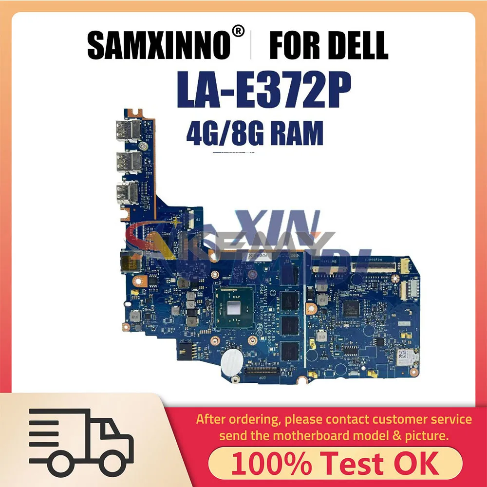 

Notebook Mainboard For Dell Chromebook 11 3180 3189 LA-E372P Laptop Motherboard N3060 CPU 4G 8G-RAM 16G 32G 64G-SSD Tested OK