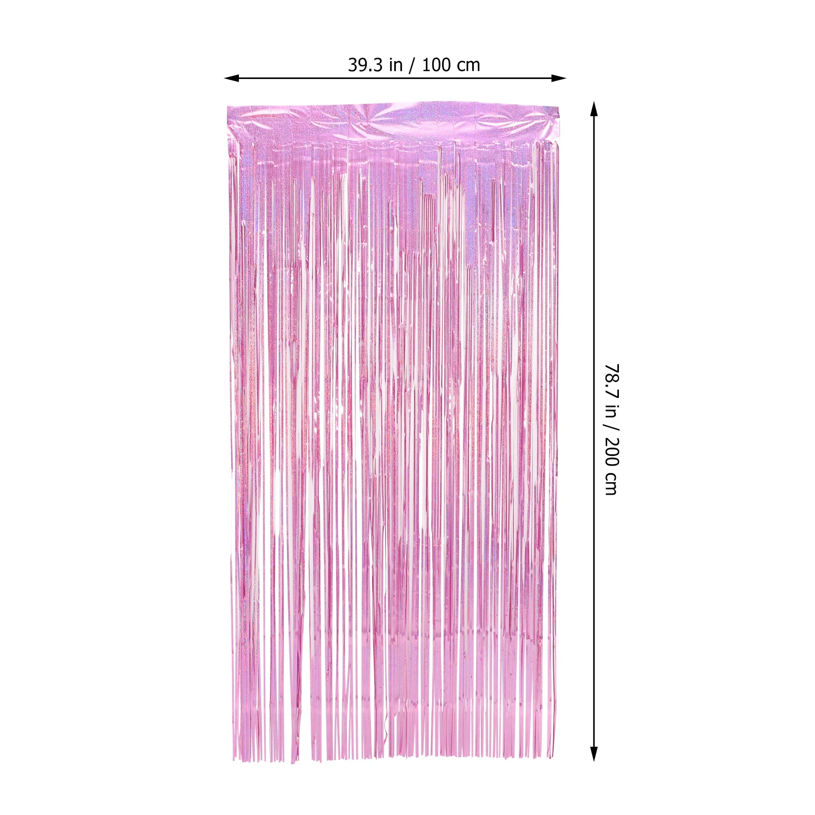 

3Pcs Rain Silk Door Curtain Foil Fringe Backdrop Streamer Birthday Party Wedding Photo Decorations Tinsel Door Curtain
