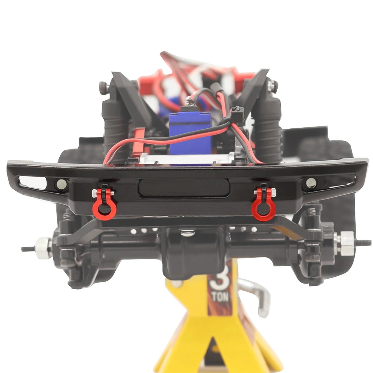 ل TRX4M CNC الألومنيوم المصد الأمامي الخلفي ل 1/18 TRX-4M برونكو RC الزاحف سيارة Traxxas مظهر ترقيات أجزاء