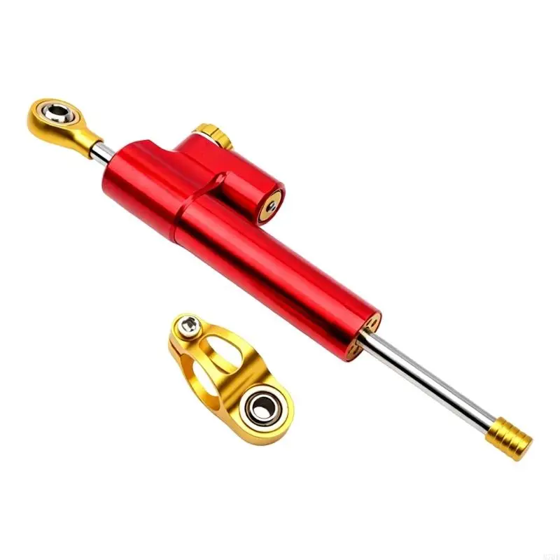 M76E Motorrad-Lenkungsdämpfer-Hardware-Kit mit goldener Klemmhalterung, Metallgehäuse und Straßengebrauch für Garagenarbeiten – Detail 8
