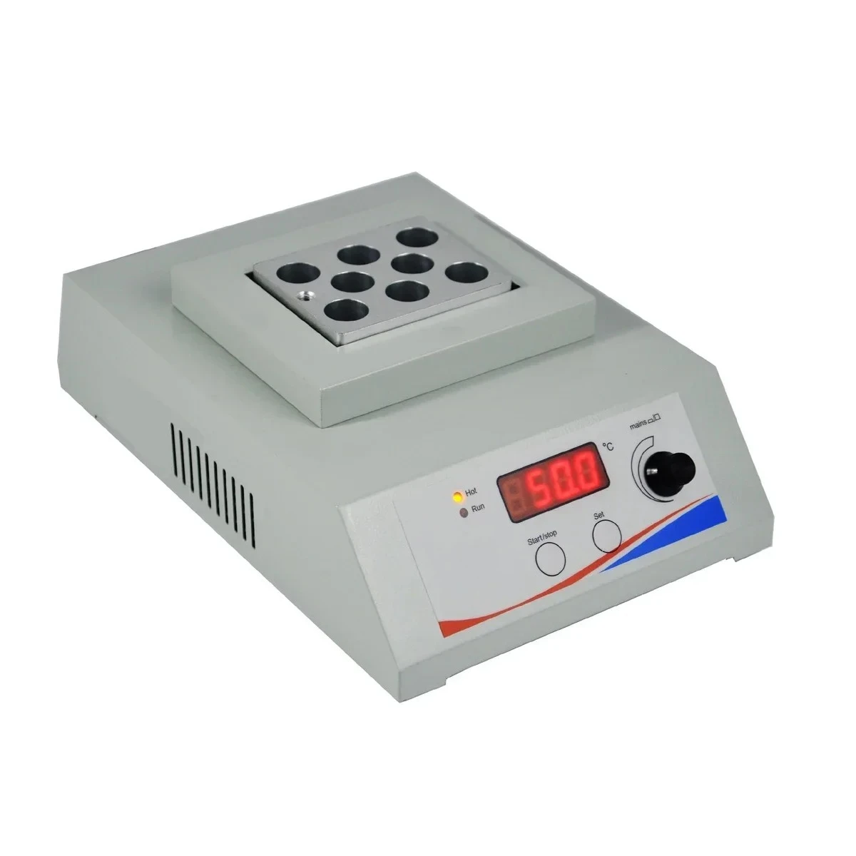 Mini LED Digital Dry Bath HDB‑101D, 200°C Max High‑Temp Metal Bath Heater for Laboratory Sample Incubation