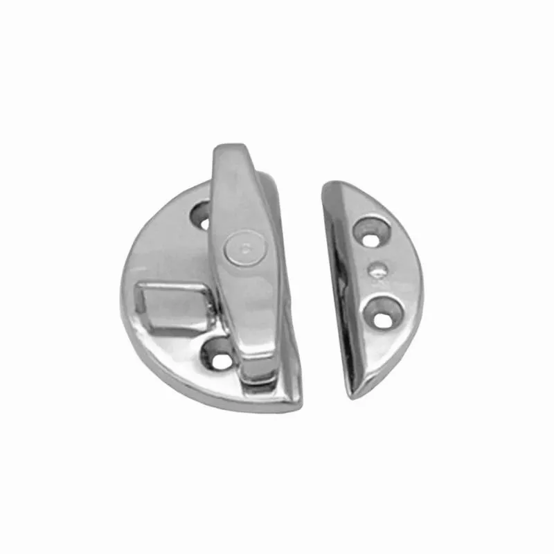 Marine Grade Stainless Steel 316 Boat Door Cabinet Round Turn Button Twist Catch Latch Marine Hardware Accessories