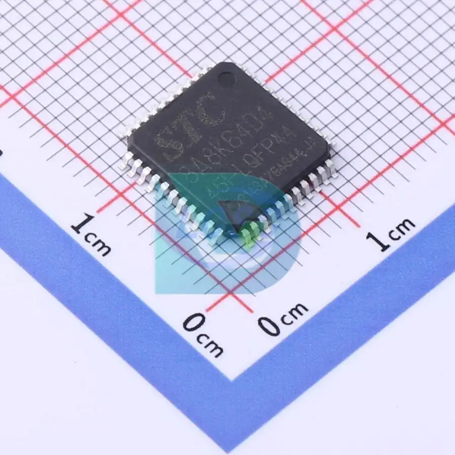 64KB STC8A8K64D4-45I-LQFP44 51ชุดแฟลช LQFP-44(10x10) ไมโครคอนโทรลเลอร์ (MCU/mpu/soc) ชิปใหม่ต้นฉบับ