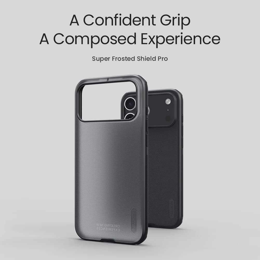 Für iPhone 18 Pro Max Hülle NILLKIN Passgenaue Hülle für iPhone 17 Pro Max 17 Pro 18 Pro Super Frosted Shield Case Matte PC-Abdeckung – Detail 3