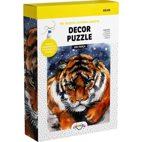 Oyunzu Decor Puzzle Serie Lion