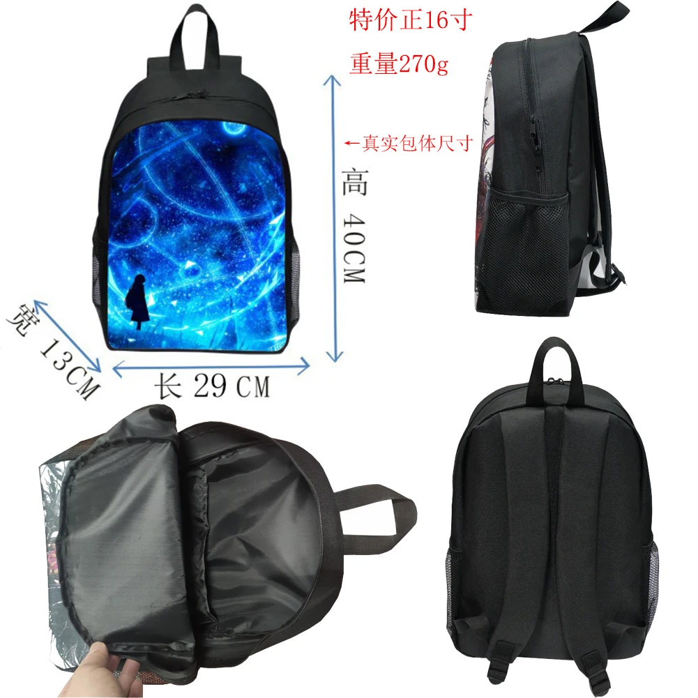 Titan CAMERAMAN Backpack 3PC Set Speakerman Lunch Bag Pencilbag Teenagers Girls Boys Kid School Book Bags Women Mochila Bolsa