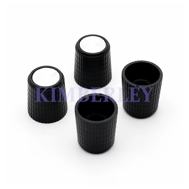 10PCS 15×16.5 Plastic Knob Cap Power Amplifier Panel Adjusting Cap Potentiometer Rotating Cap Electronic Switch Handle