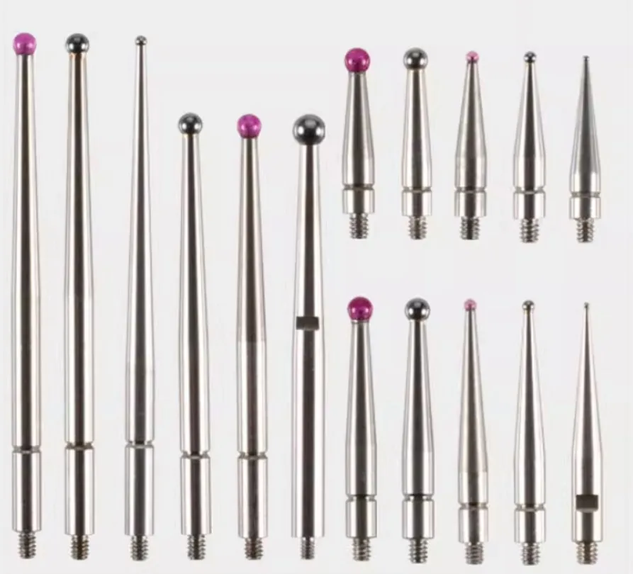 M1.4 M1.6 M1.8 M2 Thread 2mm Head Ruby Head Pin Gauge Micrometer Tip Lever Dial Test Indicator Probe