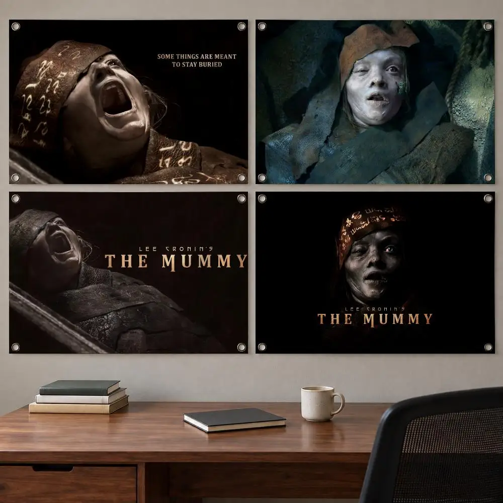 Classic Movie The Mummy Flags Indoor Outdoor Wall Banner Party Decor Large Hanging Wall Backdrop