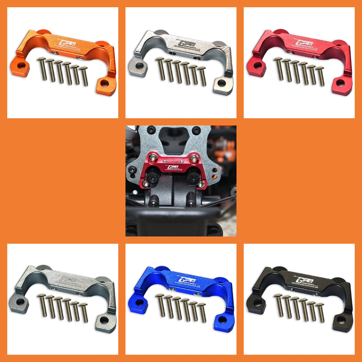 GPM  LOSI 1/10 Lasernut Tenacity Ultra 4 DB Pro For Aluminium Front Bumper Mount