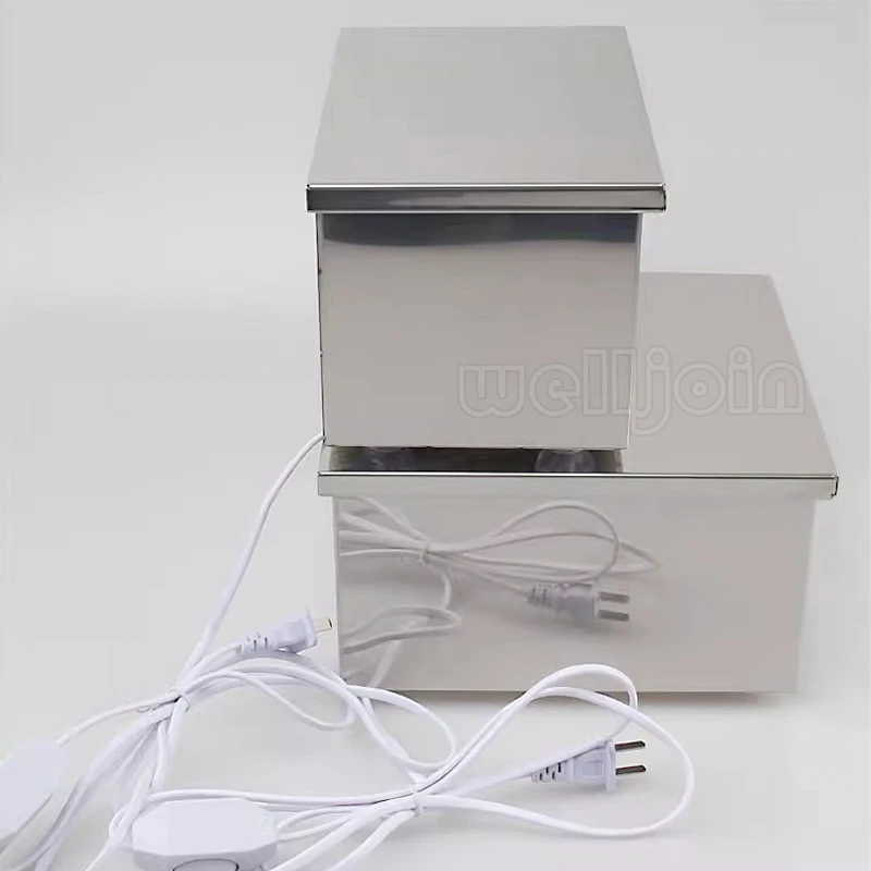 Secador de algas marinas para Sushi de acero inoxidable de 220V, horno de cocina a prueba de humedad, caja de secado Nori, herramientas de cocina con temperatura ajustable