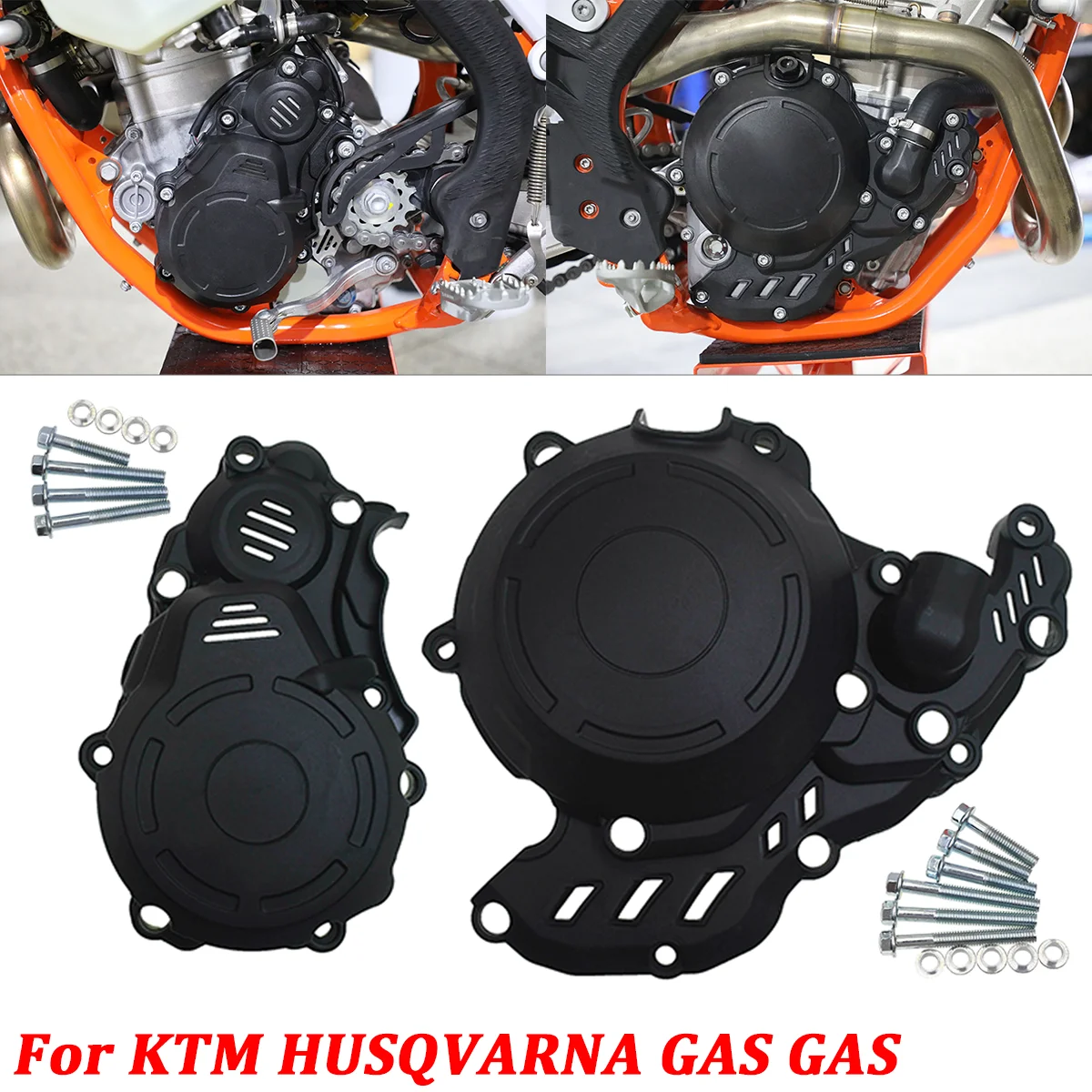 

2023 Motorcycle Engine Guard Cover Clutch Protector For KTM EXCF XCFW XCF SXF 250 350 GAS GAS EX EC MC 250F 350F Dirt Bike