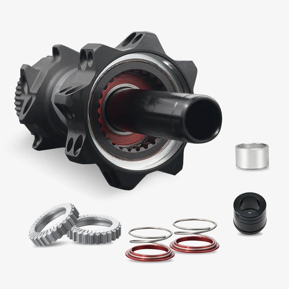 MT080F/R Fahrrad Ersatzteil ARC Hochpräzise Scheibenbremse Zyklusnabe 24h Ratsche 36/54T Hinterradnabe Rennradnabe