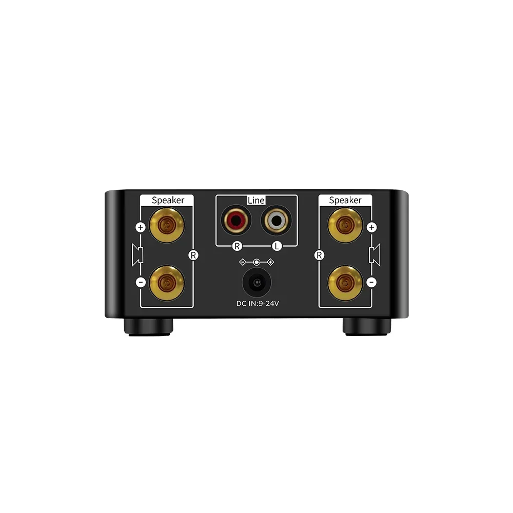 Placa amplificadora de potencia 50WX2, compatible con Bluetooth, receptor TPA3116, estéreo, 12V, amplificador de Audio para el hogar y el coche, USB, U-disK, reproductor de tarjetas de música TF