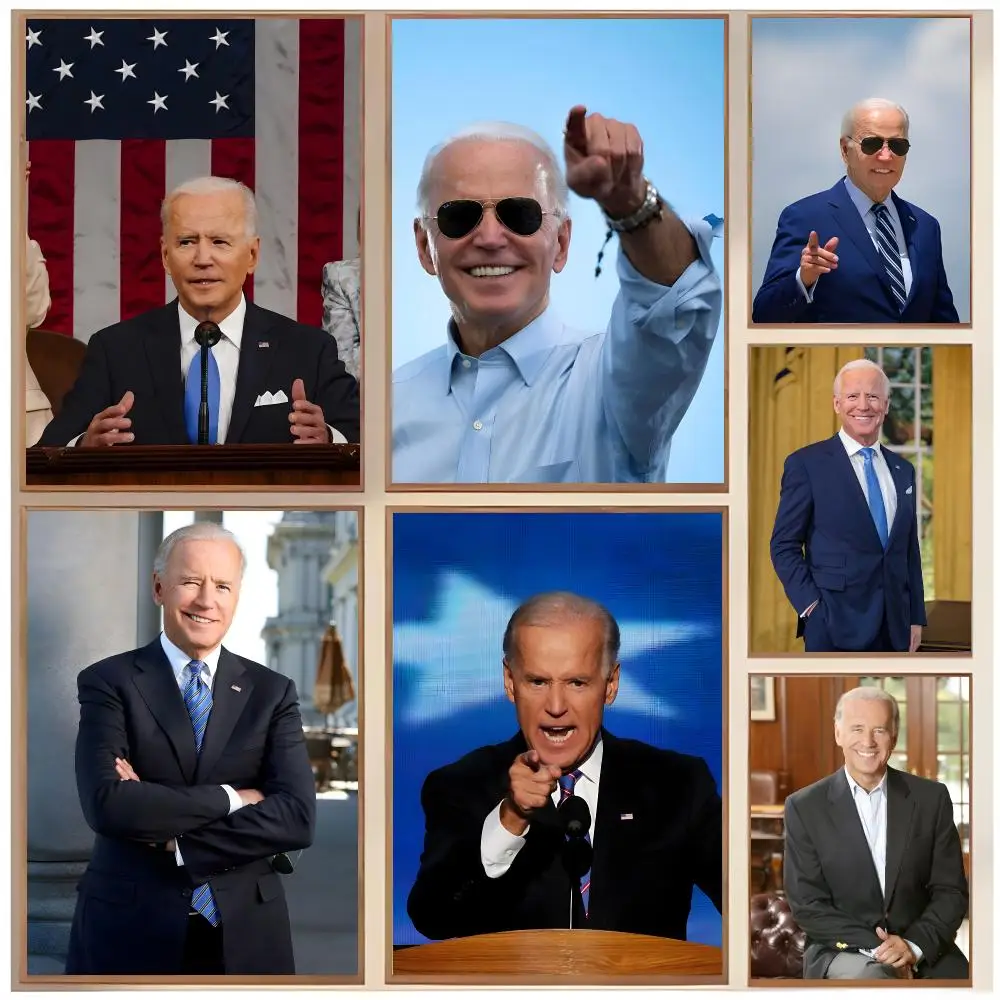 Formal Politician B-Biden Poster  Classic Home Interior Design & Modern Wall Decor Art Collection