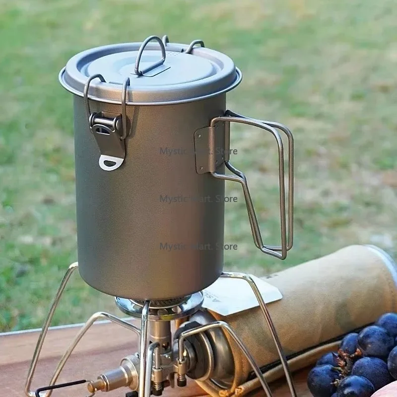 

Outdoor Mountaineering Hiking Pressure Pot Camping Portable and Efficient Rice Cooker